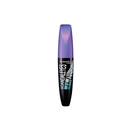 Máscara Rimmel Scandaleyes Wow Wings 3 - Extreme Black - Imagen 2