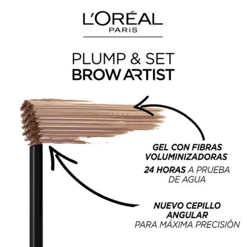 Máscara para Cejas Loreal Brow Artist Brunette - Imagen 5