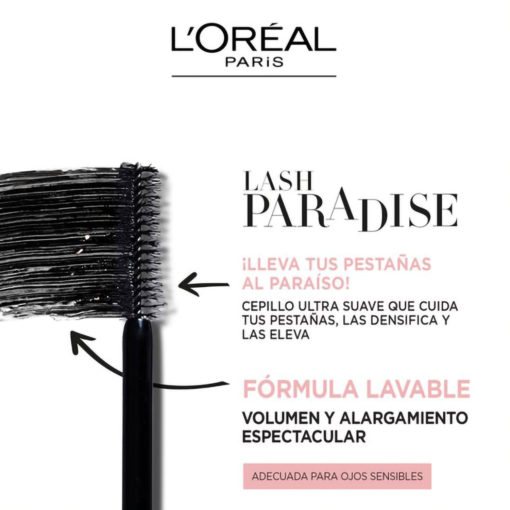 Mascara de Pestañas Loreal Lash Paradise Black - Imagen 5